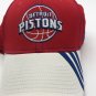 DETROIT PISTONS BIG LOGO ADIDAS FITTED ONE SIZE HAT CAP BLUE RED NBA CLEAN