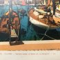 Vintage 273 Cannes Yachts Dans Le Port Le Suquet LL Watercolor Frame Print 7âx9â