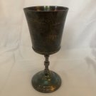 Webster Mfg Co. Silver Triple Plated Vintage Chalice Goblet