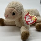 TY Beanie Baby Ewey the Lamb Sheep Plush Bean Stuffed Animal Toy CLEAN