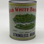 Antique Label Bob White Brand Cut Green Stringless Beans Vienna Maryland