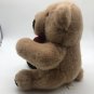 Vintage POLAR-PUFF Mighty Star &acirc;��Brandy&acirc;�� 10&acirc;�� Plush Bear Tail Jingles CLEAN