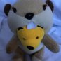 Winnie The Pooh In Meerkat Weasel Costume 8&acirc;�� Plush Stuffed Animal RARE