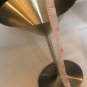 Set of 2 OGGI 6 Ounce oz Stainless Steel Martini/Cocktail Glasses