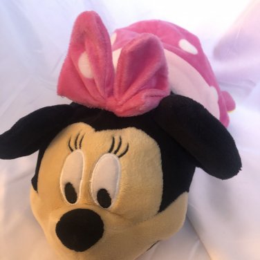 Disney FlipaZoo Mickey Mouse To Minnie Mouse 2 In One Plush Stuffed Soft Toy