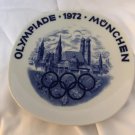 RARE 1972 MUNCHEN / MUNICH Olympics Plate Antique Vintage