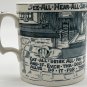 York Tyke British Anchor Pottery Staffordshire Large Coffee Mug Cup Advice Son
