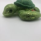 Wild Republic Sea Turtle Plush w/ Shiny Scales Stuffed Animals Green 8”