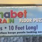 NEW Melissa and Doug Alphabet Train Floor Puzzle 28 Pcs Kids Fun 10 ft Long