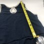 Junk Food Romper Womens Medium âParty Timeâ Navy Blue Sleeveless CLEAN
