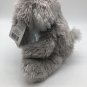 Hug Fun 12" Easter Bunny Plush 12" Rabbit Gray with blue ribbon bow&Acirc;&nbsp;NEW WITH TAG