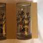 Life is Too Short for Bad Beer Can Shaped Pair of Drinking Glasses Bar Barware
