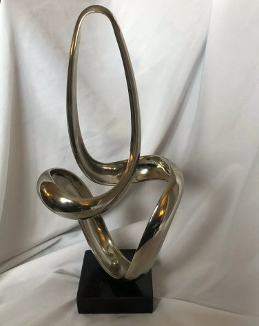 Modern Art Deco Abstract Flame Infinity By Interlude Home 895036 India 12&acirc;��