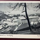 General Walton H. Walker Hotel In Winter 1950s? Berchtesgaden Germany Unused