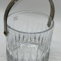 Royal Limited Handcut Crystal 5&acirc;�� Tall Ice Bucket Moving Handle Made In Slovenia