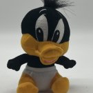 Vintage 1997 Baby Daffy Duck Applause Warner  Bros Plush 4.5” CLEAN