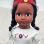 Vintage 70s Souvenir Native American Indian Girl Doll 10â tall