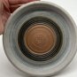 Vintage Red Pottery Plate Dish Hand Thrown Brown Red Grey Gray 6â Signed