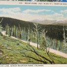 Denver Mountain Parks, CO-Colorado, Echo Lake, Mt Evans Vintage Postcard Unused