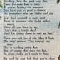VTG 1940s Linen Postcard Tropical Florida Series St Petersburg Humor Unused
