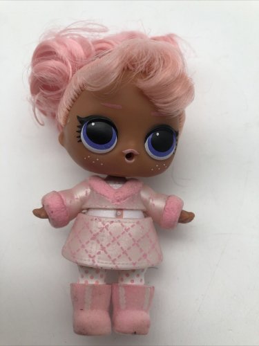 LOL Surprise Doll SNOW BUNNY BABY Big Sister Hair Goals Series 1