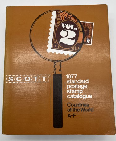 1977 Scott Standard Postage Stamp Catalogue, Volume 2:  Countries A-F