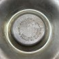 VTG ANGORA SILVER PLATE ON COPPER ROUND WITH ETCHED LAMBS ENGLISH CANDLEHOLDER