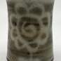 Vintage Red Pottery Cup Mug Vase Hand Thrown Flower Brown Green 4&acirc;�� Signed