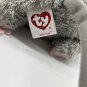 Ty Beanie Baby STIRRING Mouse Gingerbread Plush Christmas Holiday Gray 2006