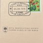 First Day Issue Royal Society Flower Stamp 1979 Sao Tome Rangoon Creeper