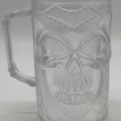 Plastic Halloween Crystal 3D Skull Mug 5.75”