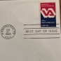 FIRST DAY COVER ISSUE FDC 1980 15 Cents VETERANS ADMINISTRATION ARTCRAFT CACHET