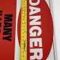 DANGER ILLEGAL ACTIVITIES IN PROGRESS ENTER AT YOUR OWN RISK 11.5&acirc;�� x 8.5&acirc;��