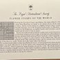 First Day Issue Royal Society Flower Stamp 1981 Maurtius BOIS DE CORAIL