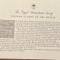 First Day Issue Royal Society Flower Stamp 1978 British Virgin Islands #3