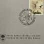 First Day Issue Royal Horticultural Society Flower Stamp 1981 Suriname