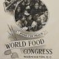 1963 U.S. FIRST DAY COVER ISSUE 5c FOOD FOR PEACE STAMP ART CRAFT CACHET