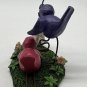 Russ Berrie Tweet Along With Me âSpring Catchâ Yard Birds Ceramic Figurine