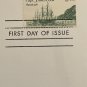 US First Day Cover Issue 1978 Honolulu, HI Captain James Cook Linen Ship Catchet