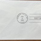 US First Day Cover Issue Artcraft February 14 1994 NY Love & Dove