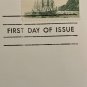 US First Day Cover Issue 1978 Anchorage AK Captain James Cook Linen Ship Catchet