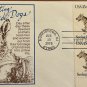 First Day Cover 1979 Saluting Guide Dogs Stamp 4 Block Cachet Morristown NJ