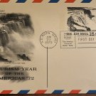Tourism Year of the Americas 1972 Postcard First Day Issue Niagrara Falls, NY