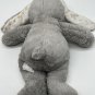 Cloud-B Dreamy Hugginz Gray Bunny Rabbit Plush White Ears Gold Stars Floppy