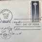 First Day Cover Vintage Seattle Worlds Fair 1962 Stamp 4 Cents FDC Expo .