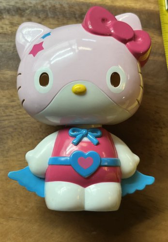 Sanrio HELLO KITTY Bobblehead 3&acirc;��&Acirc;&nbsp;2007; Superhero RARE