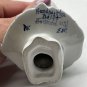 Vintage 1960s Delft White Blue Porcelain Dutch Girl Kissing Figurine Holland 5&acirc;��