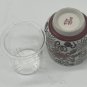 Chinese Tea Saki Cup Gold Rim Barware Removable Glass Liner