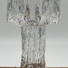 Vtg Crystal KOSTA BODA 7" Sunflower Ice Drip Candle Holder by GORAN WARFF