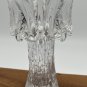 Vtg Crystal KOSTA BODA 7" Sunflower Ice Drip Candle Holder by GORAN WARFF